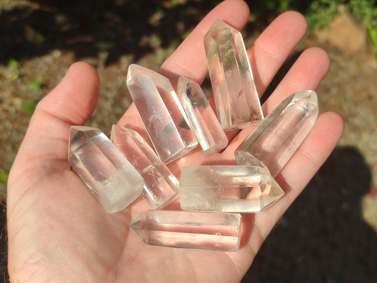 Polished Mixed Quartz Display Crystals x 35 From Madagascar - Toprock Gemstones and Minerals 