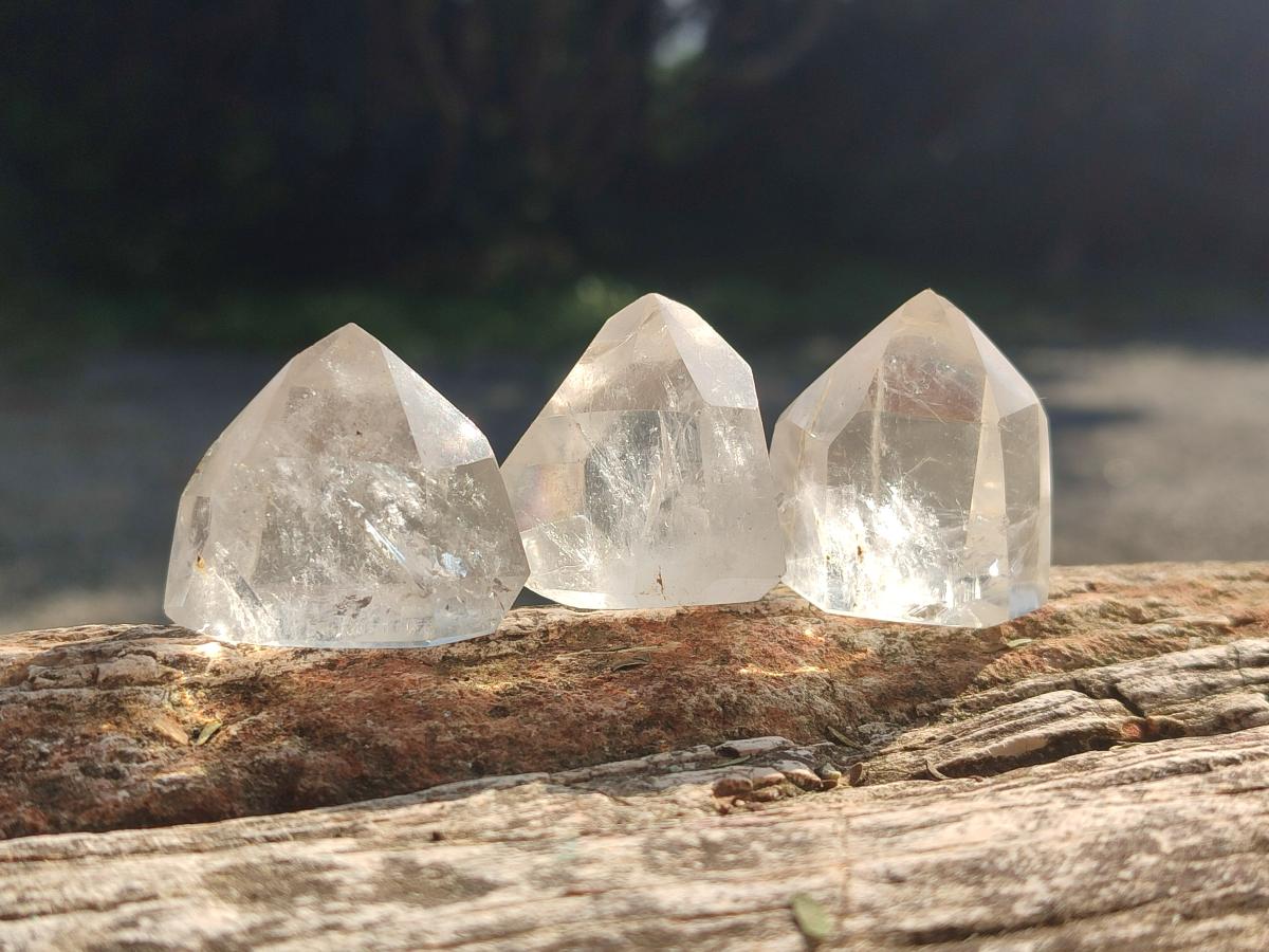 Polished Mixed Quartz Display Crystals x 35 From Madagascar - Toprock Gemstones and Minerals 