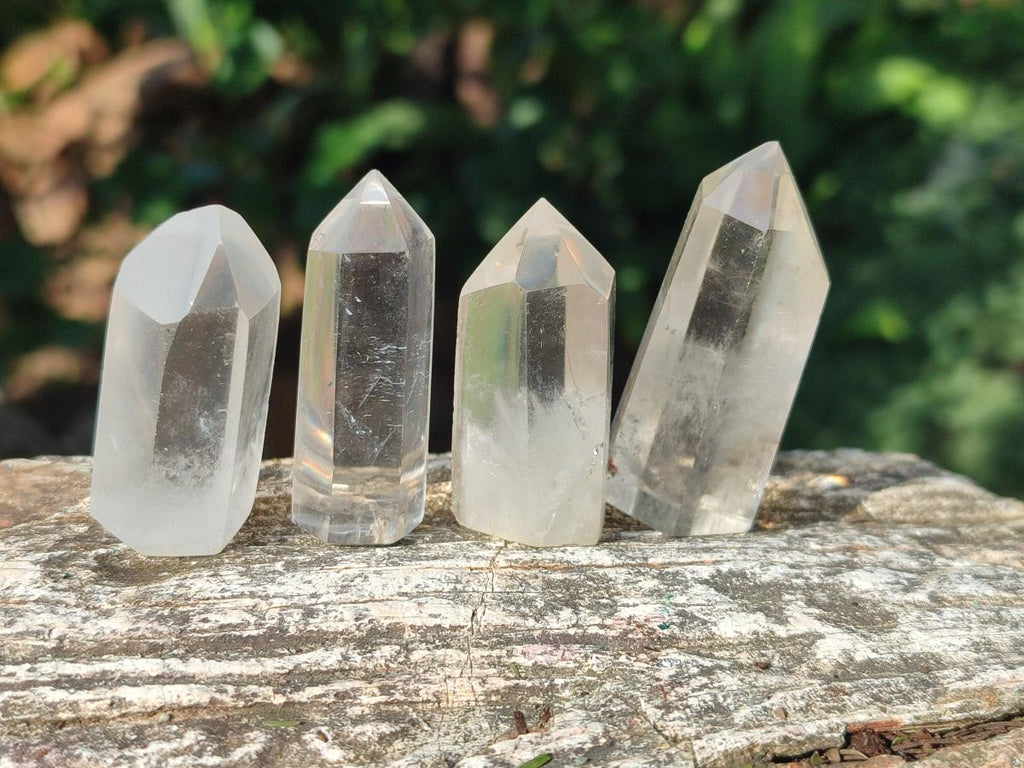 Polished Mixed Quartz Display Crystals x 35 From Madagascar - Toprock Gemstones and Minerals 