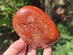 Polished Mix of Red, Flame and Brecciated Jasper Standing Display Pieces x 4 From Madagascar - Toprock Gemstones and Minerals 
