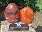 Polished Mix of Red, Flame and Brecciated Jasper Standing Display Pieces x 4 From Madagascar - Toprock Gemstones and Minerals 