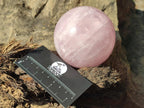 Polished Gemmy Star Rose Girasol Quartz Spheres x 2 From Madagascar - Toprock Gemstones and Minerals 