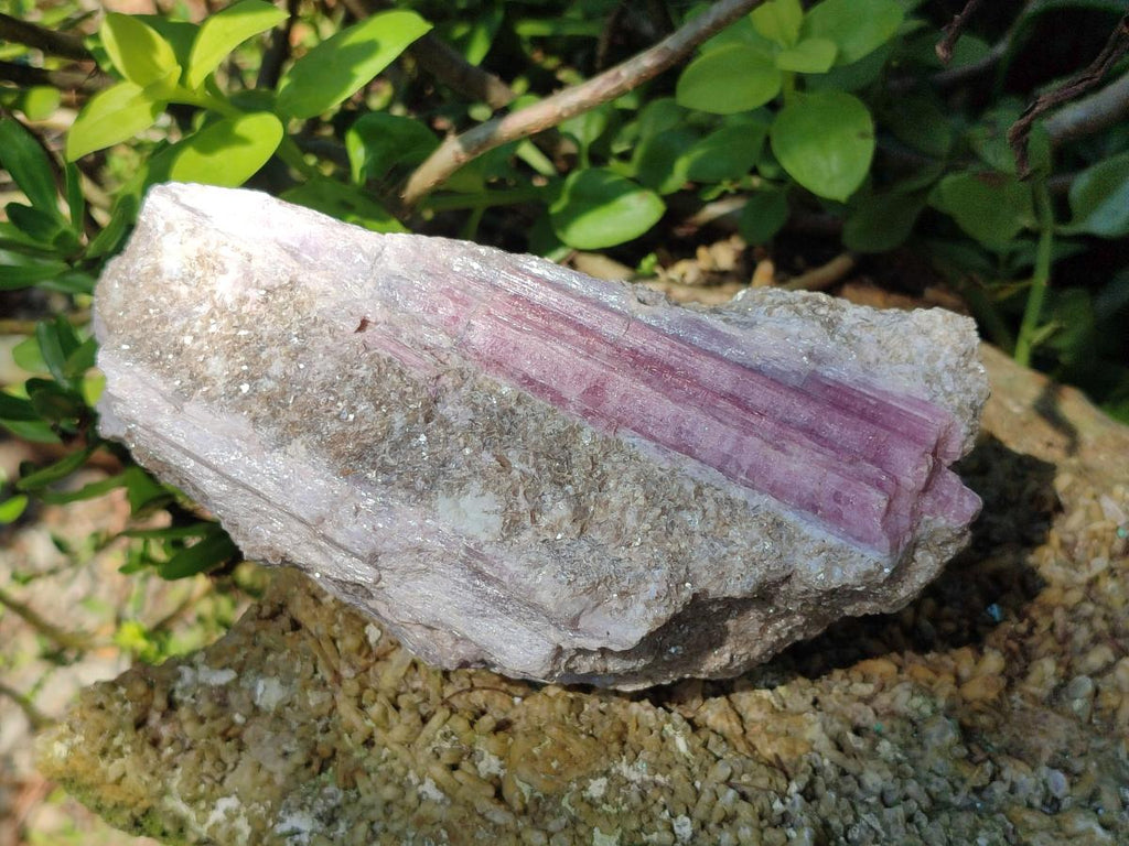 Natural Pink Rubellite Tourmaline Specimens x 3 From Karibib, Namibia - Toprock Gemstones and Minerals 