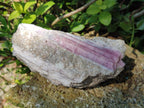 Natural Pink Rubellite Tourmaline Specimens x 3 From Karibib, Namibia - Toprock Gemstones and Minerals 