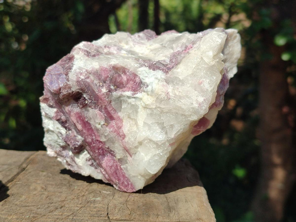 Natural Pink Rubellite Tourmaline Specimens x 3 From Karibib, Namibia - Toprock Gemstones and Minerals 