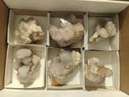 Natural Lilac Spirit Amethyst Clusters x 6 From Boekenhouthoek, South Africa - Toprock Gemstones and Minerals 