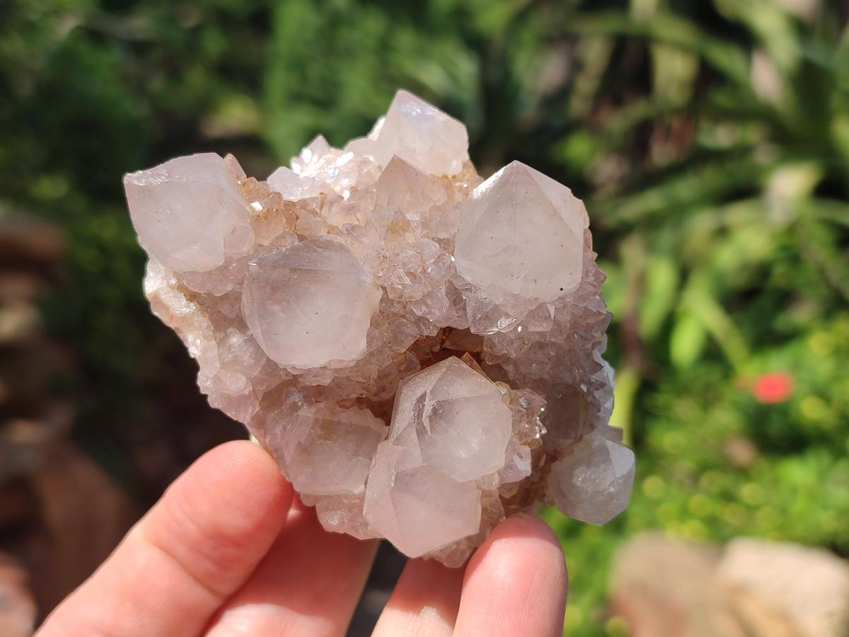 Natural Lilac Spirit Amethyst Clusters x 6 From Boekenhouthoek, South Africa