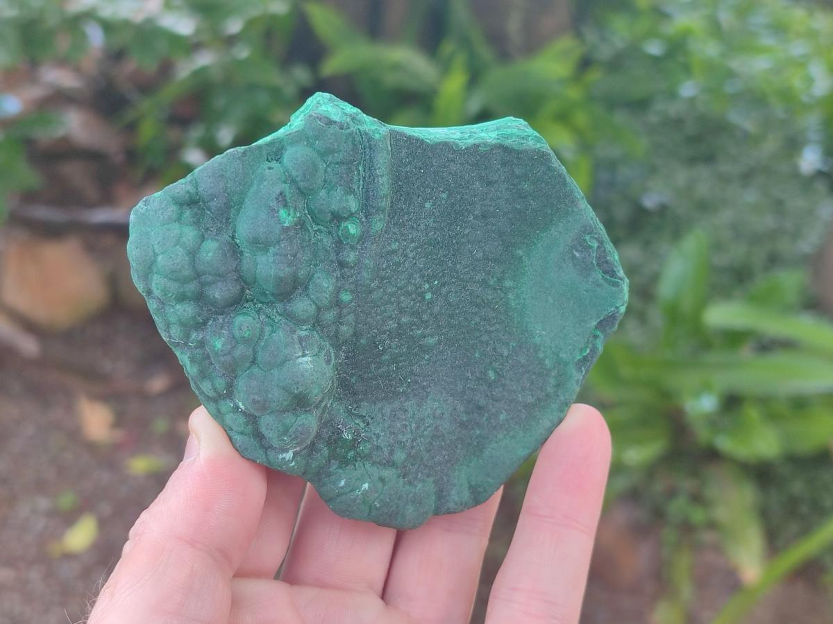 Natural Botryoidal Malachite Specimens x 3 From Congo - Toprock Gemstones and Minerals 