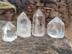 Polished Clear Quartz Display Crystals x 12 From Madagascar - Toprock Gemstones and Minerals 
