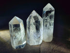 Polished Clear Quartz Display Crystals x 12 From Madagascar - Toprock Gemstones and Minerals 