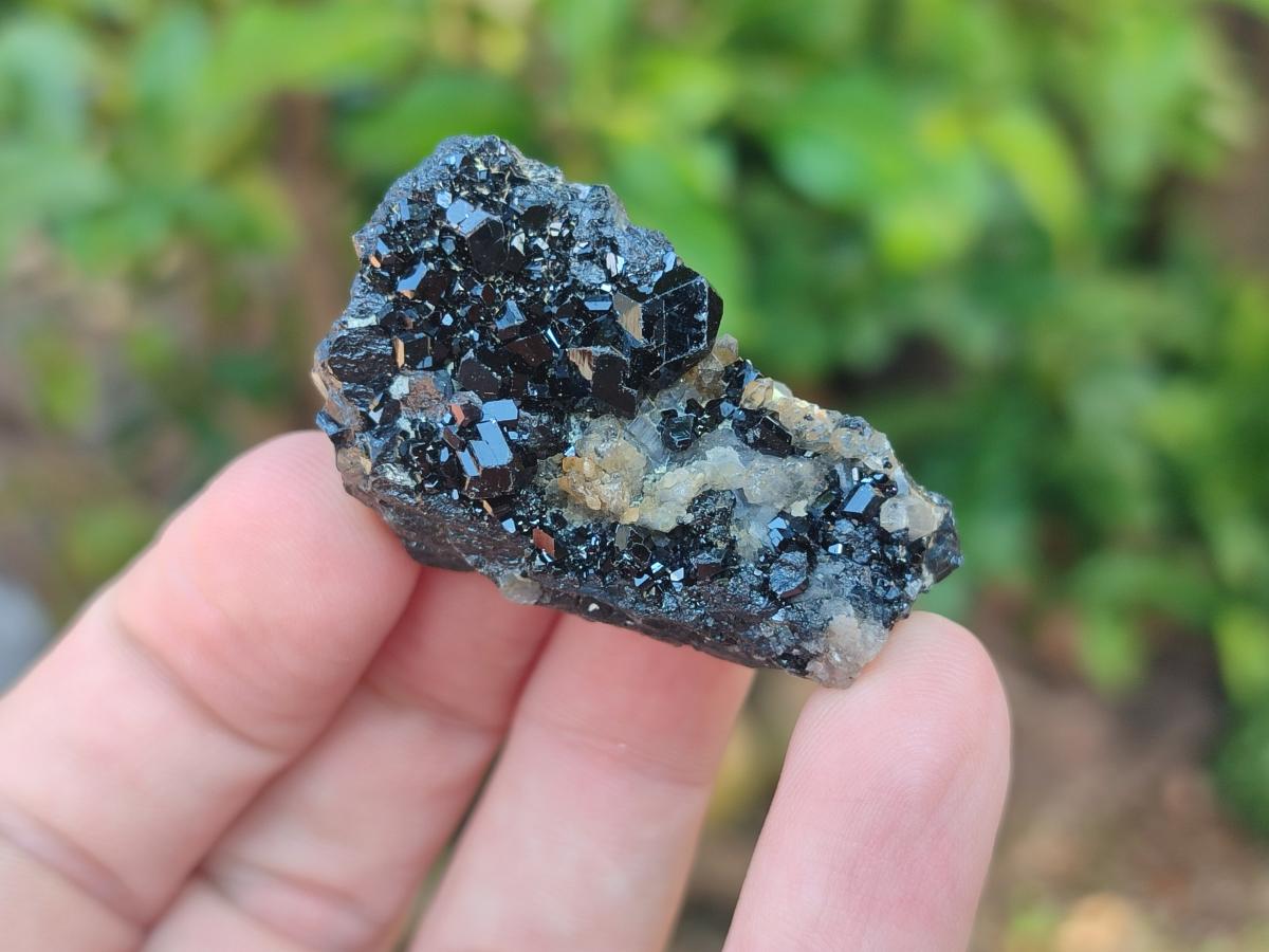 Natural Schorl Black Tourmaline Specimens with Inclusions x 35 From Erongo, Namibia - Toprock Gemstones and Minerals 