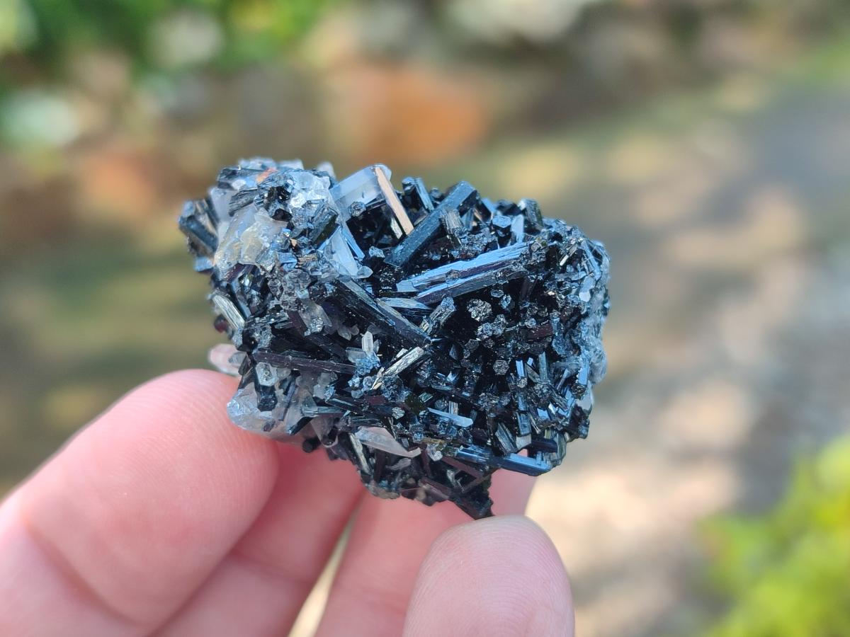 Natural Schorl Black Tourmaline Specimens with Inclusions x 35 From Erongo, Namibia - Toprock Gemstones and Minerals 