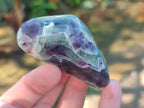 Polished Watermelon Fluorite Free Forms x 24 From Uis, Namibia - Toprock Gemstones and Minerals 