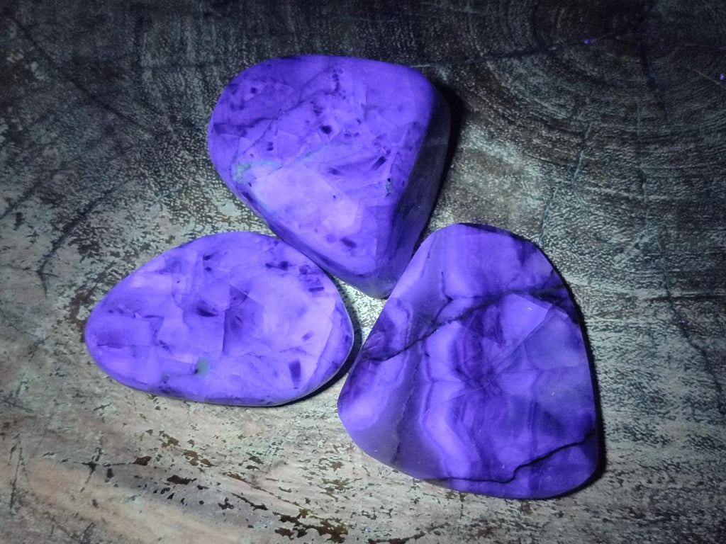 Polished Watermelon Fluorite Free Forms x 24 From Uis, Namibia - Toprock Gemstones and Minerals 