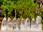 Polished Clear Quartz Display Crystals x 24 From Madagascar - Toprock Gemstones and Minerals 