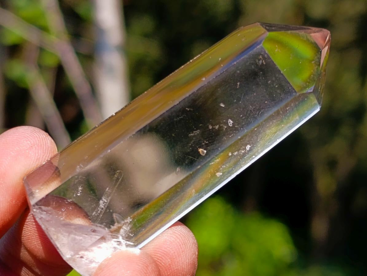 Polished Clear Quartz Display Crystals x 24 From Madagascar