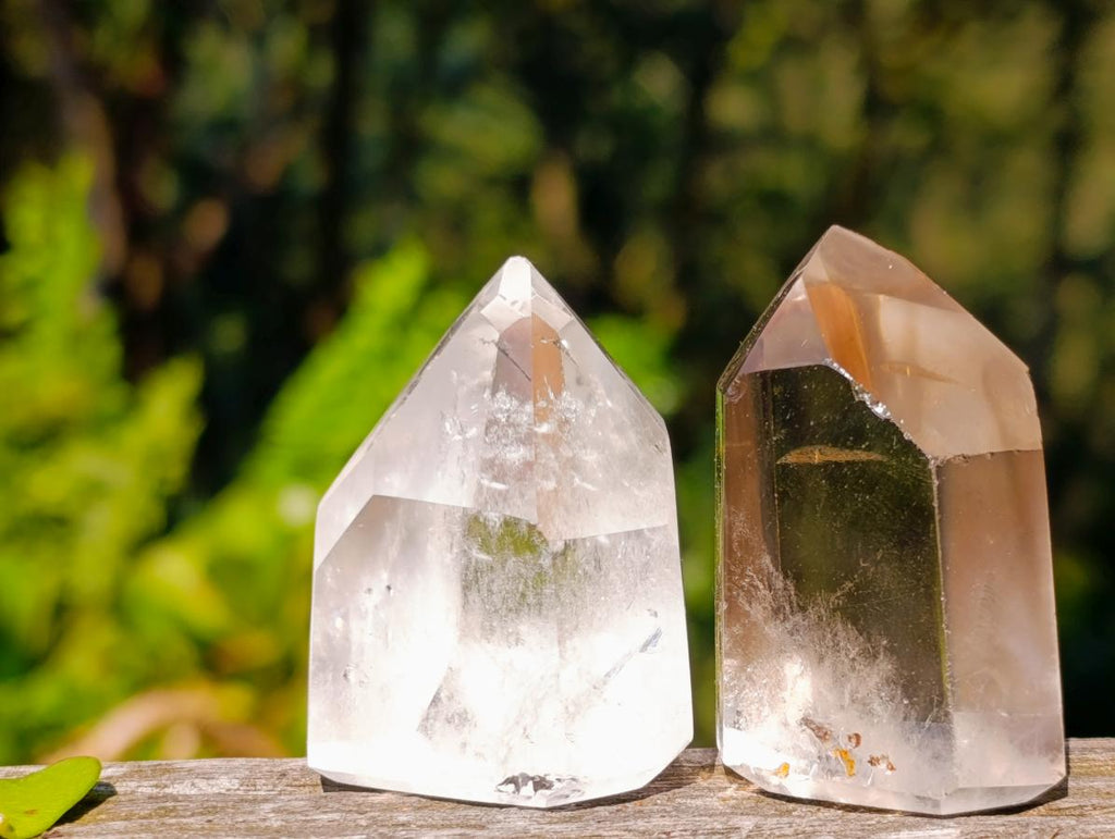 Polished Clear Quartz Display Crystals x 24 From Madagascar - Toprock Gemstones and Minerals 