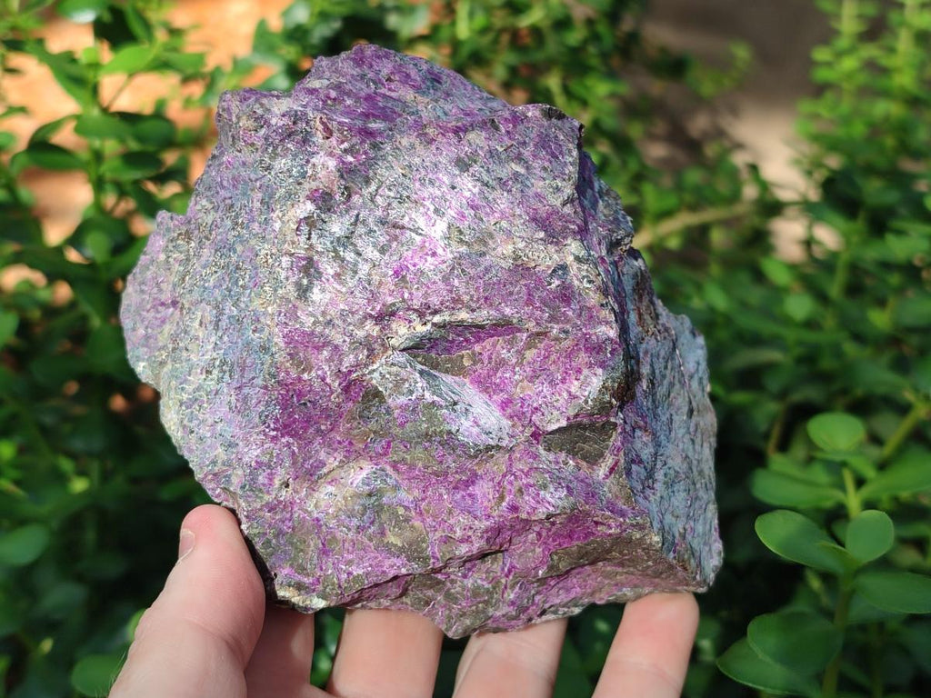 Natural Stichtite Cobbed Specimens x 4 From Barberton, South Africa - Toprock Gemstones and Minerals 