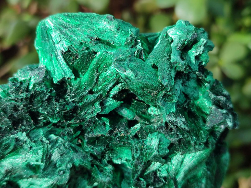 Natural Silky Malachite Specimens x 4 From Kasompe, Congo - Toprock Gemstones and Minerals 