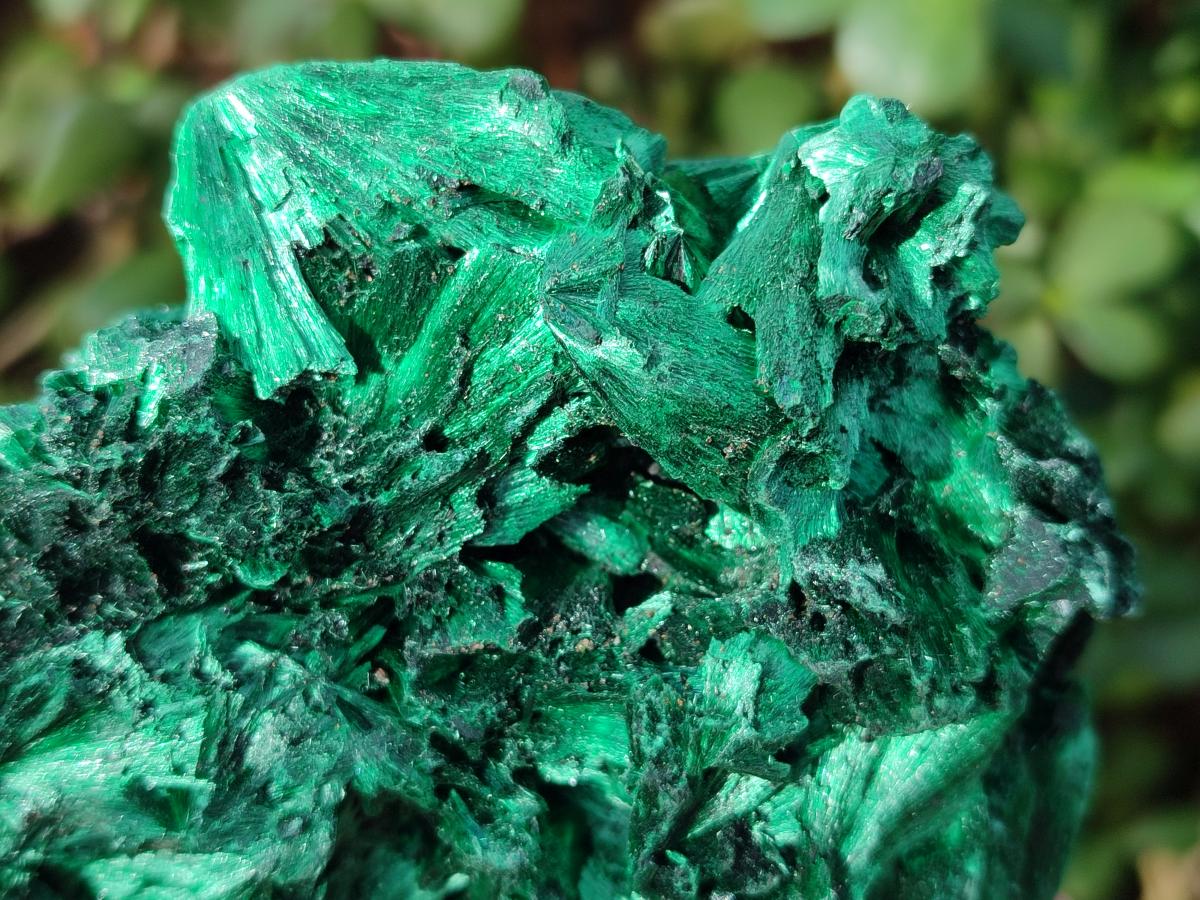 Natural Silky Malachite Specimens x 4 From Kasompe, Congo - Toprock Gemstones and Minerals 