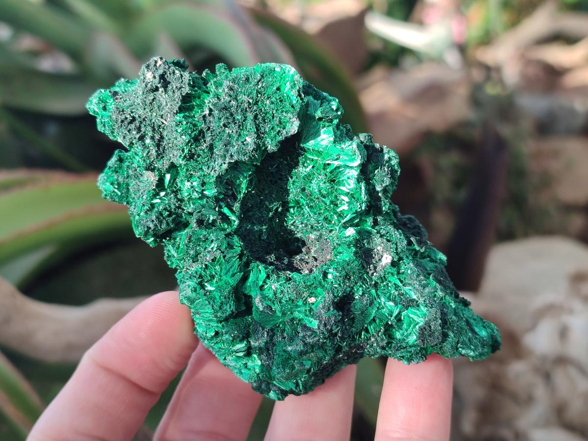 Natural Silky Malachite Specimens x 4 From Kasompe, Congo - Toprock Gemstones and Minerals 
