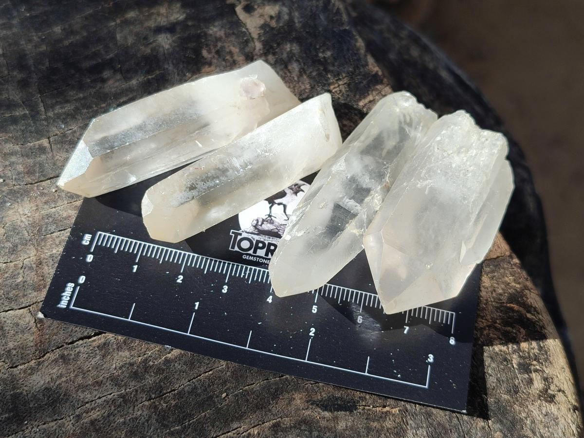 Natural Malagasy Clear Quartz Crystals x 48 From Madagascar - Toprock Gemstones and Minerals 