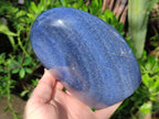 Polished Lazulite Standing Free Forms x 2 From Madagascar - Toprock Gemstones and Minerals 
