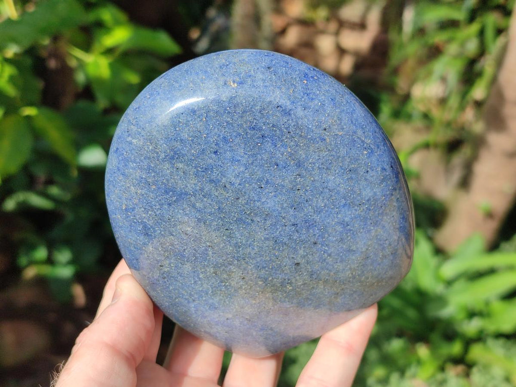 Polished Lazulite Standing Free Forms x 2 From Madagascar - Toprock Gemstones and Minerals 