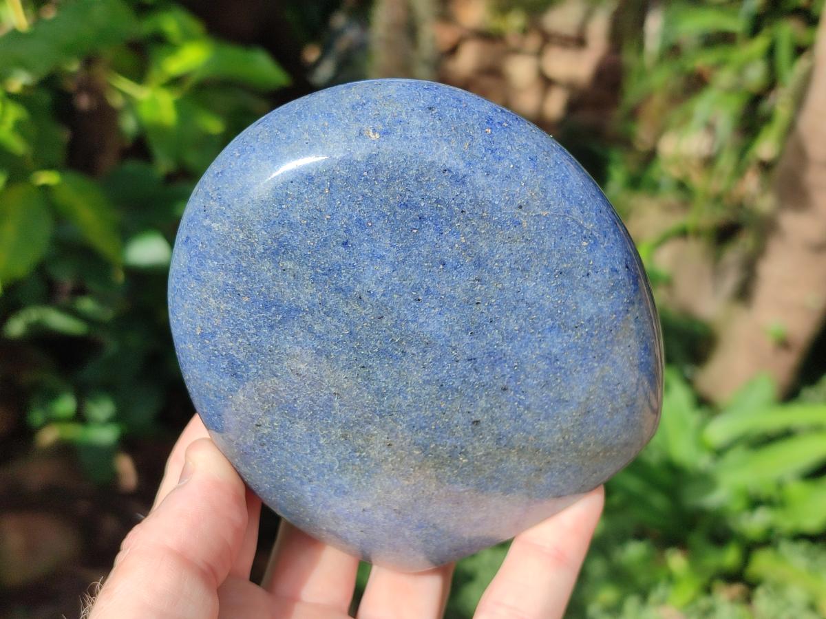 Polished Lazulite Standing Free Forms x 2 From Madagascar - Toprock Gemstones and Minerals 