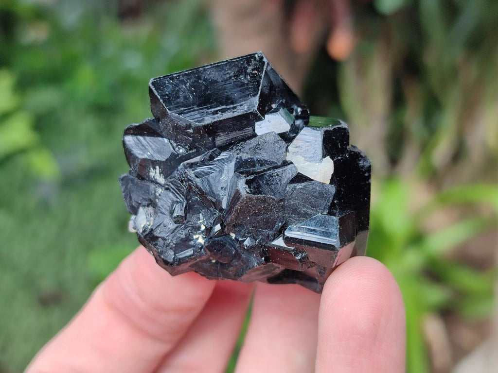 Natural Schorl Black Tourmaline with Associated Minerals x 12 From Erongo, Namibia - Toprock Gemstones and Minerals 