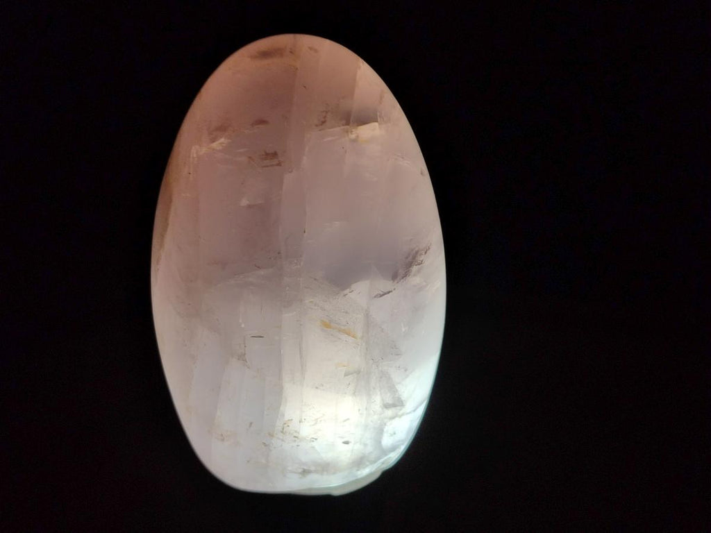 Polished Gemmy Rose Quartz Standing Display Pieces x 2 From Madagascar - Toprock Gemstones and Minerals 