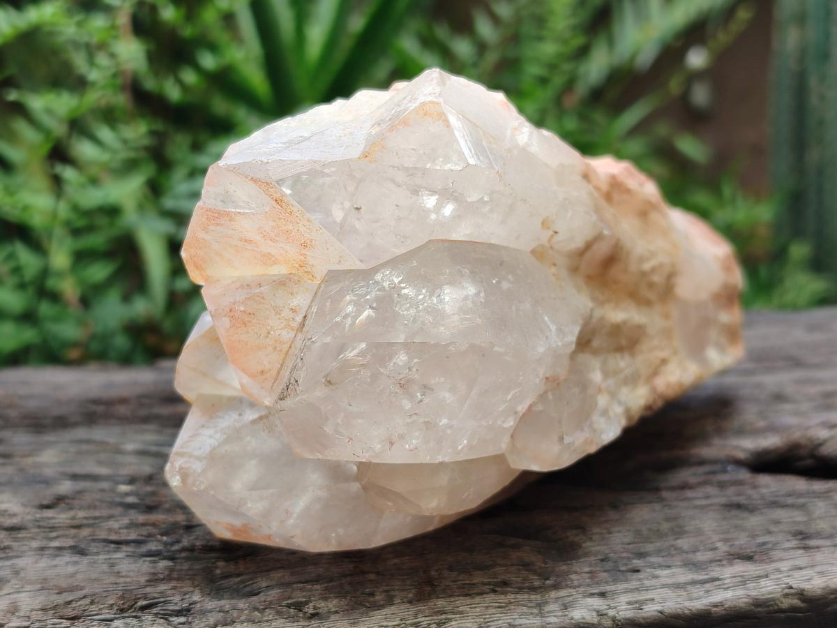Natural Large Malagasy Quartz Crystal Clusters x 2 From Madagascar - Toprock Gemstones and Minerals 