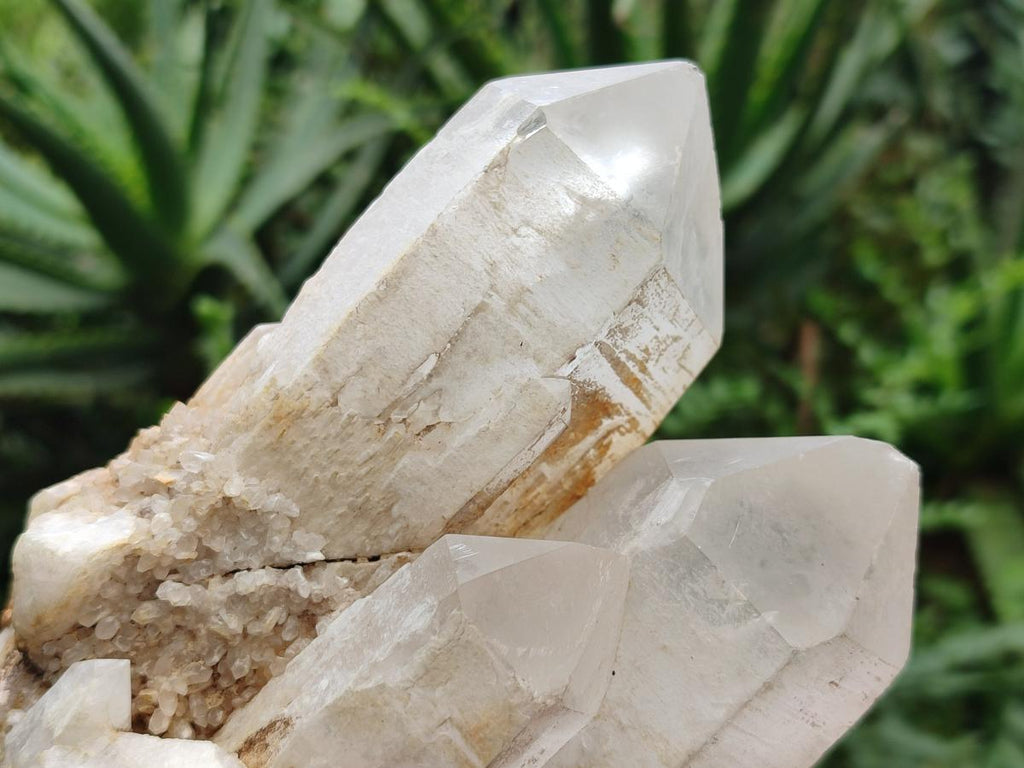 Natural Large Malagasy Quartz Crystal Clusters x 2 From Madagascar - Toprock Gemstones and Minerals 