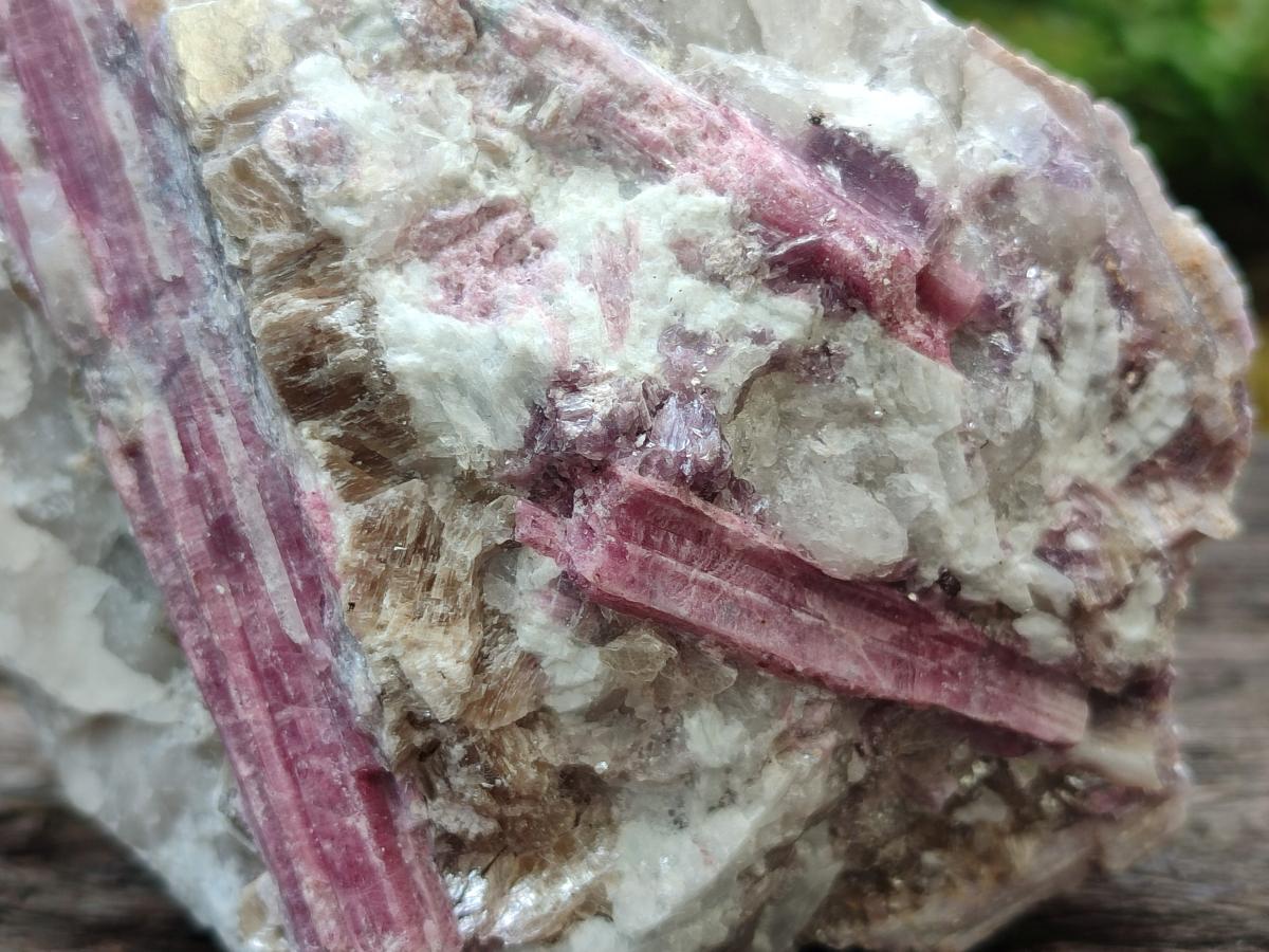Natural Pink Rubellite Tourmaline Specimens x 3 From Karibib, Namibia