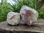 Natural Pink Rubellite Tourmaline Specimens x 3 From Karibib, Namibia - Toprock Gemstones and Minerals 