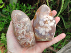 Polished Flower Agate Standing Display Pieces x 6 From Antsahalova, Madagascar - Toprock Gemstones and Minerals 