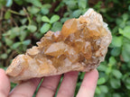 Natural Golden Limonite Quartz Clusters x 12 From Solwezi, Zambia - Toprock Gemstones and Minerals 