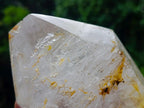 Polished Large Akansobe Window Quartz Crystals x 2 From Madagascar - Toprock Gemstones and Minerals 