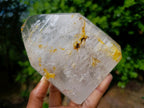 Polished Large Akansobe Window Quartz Crystals x 2 From Madagascar - Toprock Gemstones and Minerals 