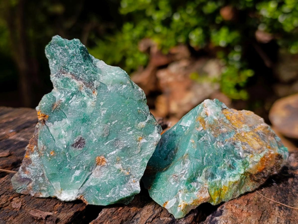 Natural Swazi Jade Cobbed Specimens x 12 From Swaziland - Toprock Gemstones and Minerals 