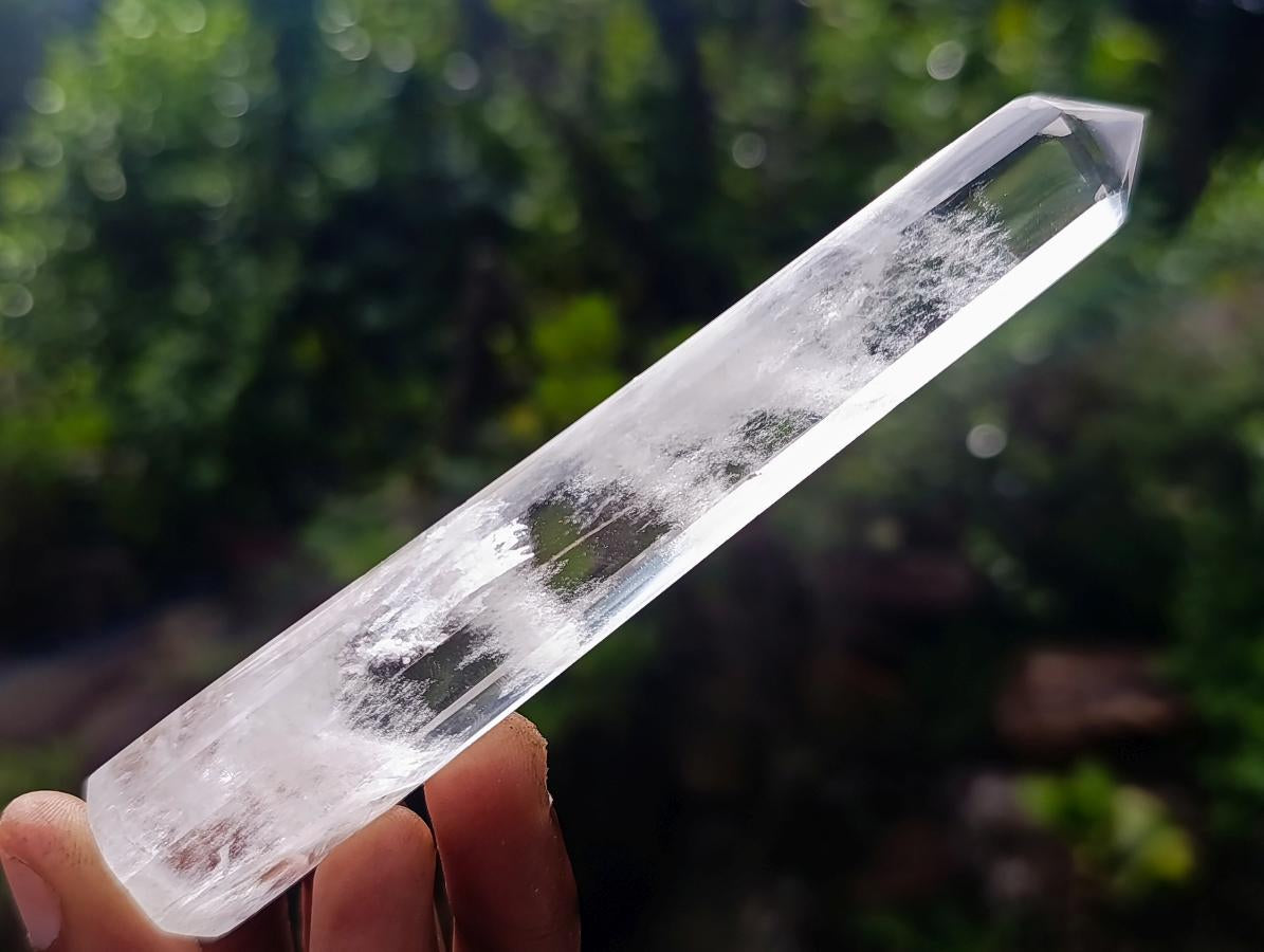 Polished Clear Quartz Display Crystals x 12 From Madagascar - Toprock Gemstones and Minerals 