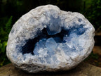 Natural Large Blue Celestite Geode Specimen x 1 From Sakoany, Madagascar - Toprock Gemstones and Minerals 