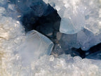 Natural Large Blue Celestite Geode Specimen x 1 From Sakoany, Madagascar - Toprock Gemstones and Minerals 