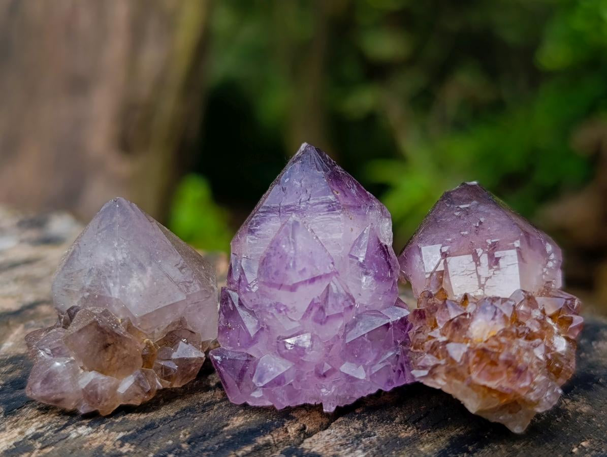 Natural Mixed Spirit Quartz Single Crystals x 35 From Boekenhouthoek, South Africa