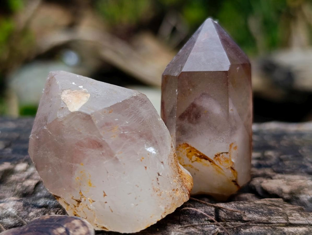 Natural Red Hematoid Quartz Crystals x 35 From Karoi, Zimbabwe - Toprock Gemstones and Minerals 