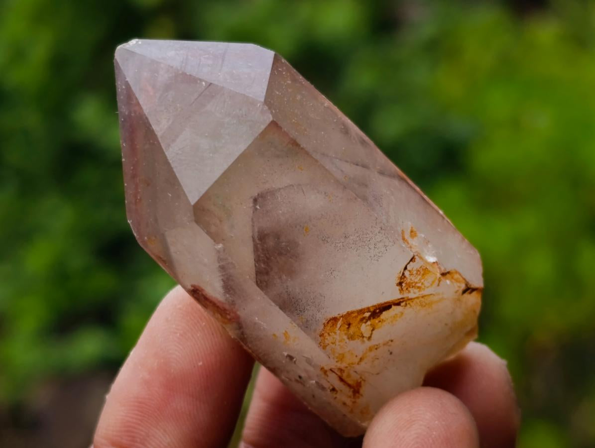 Natural Red Hematoid Quartz Crystals x 35 From Karoi, Zimbabwe