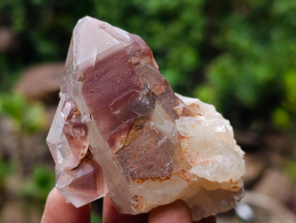 Natural Red Hematoid Quartz Crystals x 35 From Karoi, Zimbabwe - Toprock Gemstones and Minerals 