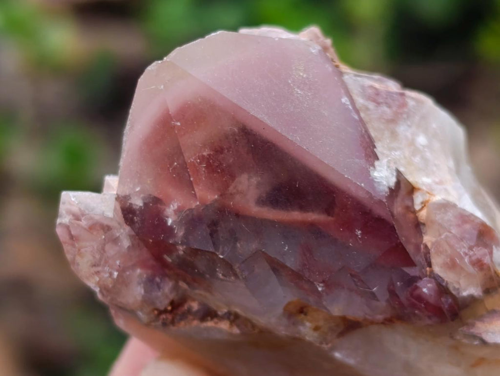 Natural Red Hematoid Quartz Crystals x 35 From Karoi, Zimbabwe - Toprock Gemstones and Minerals 