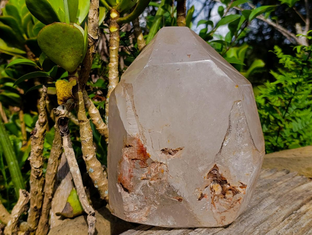 Polished XL Tabular Smokey Quartz Crystal x 1 From Angola - Toprock Gemstones and Minerals 
