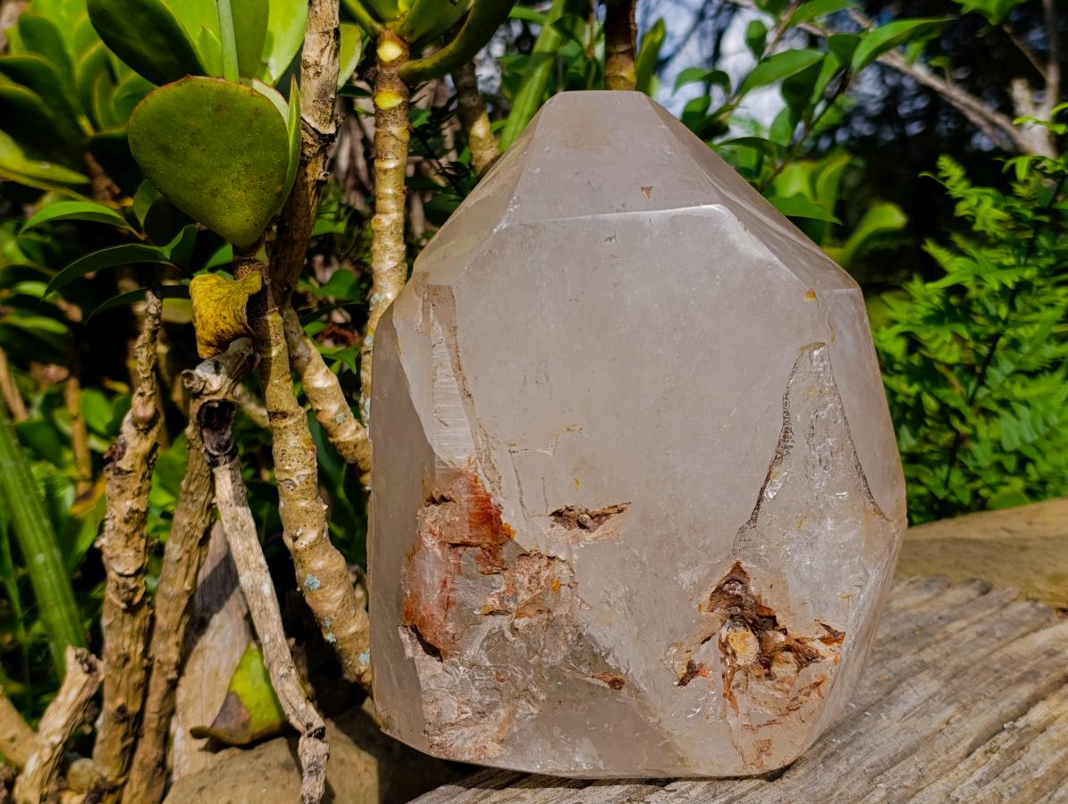 Polished XL Tabular Smokey Quartz Crystal x 1 From Angola - Toprock Gemstones and Minerals 